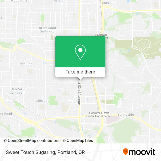 Sweet Touch Sugaring map