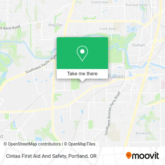 Cintas First Aid And Safety map