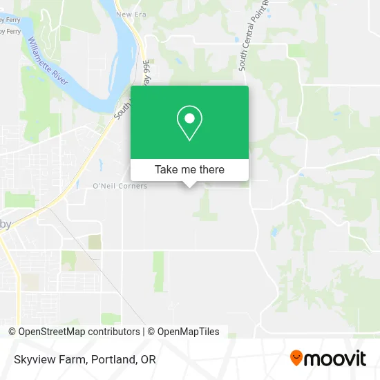 Skyview Farm map