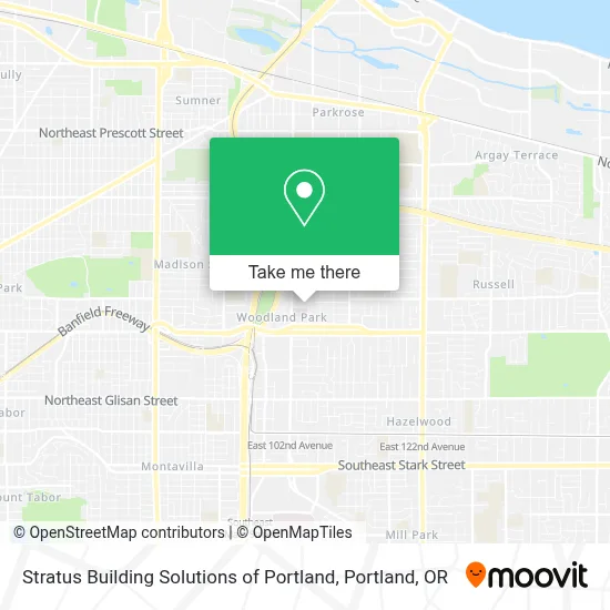 Stratus Building Solutions of Portland map