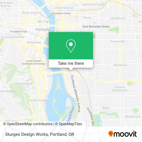 Sturges Design Works map
