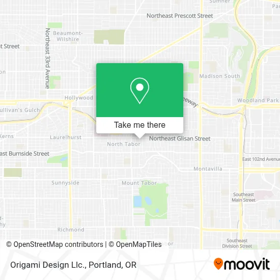 Origami Design Llc. map