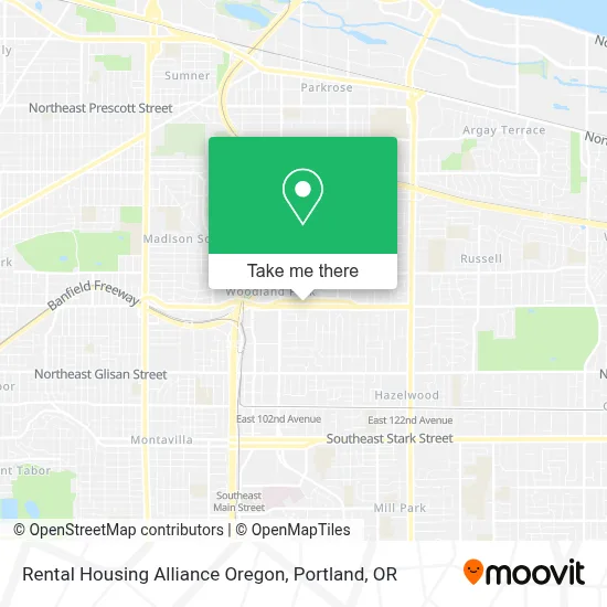 Rental Housing Alliance Oregon map