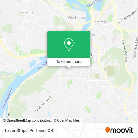 Lazer Stripe map