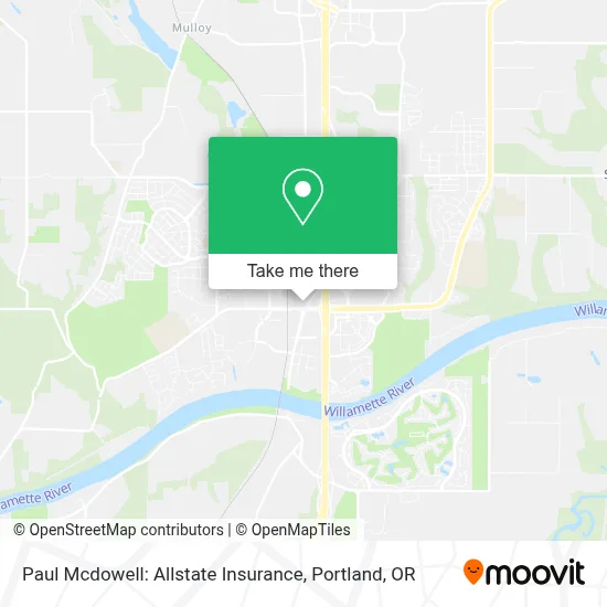 Paul Mcdowell: Allstate Insurance map
