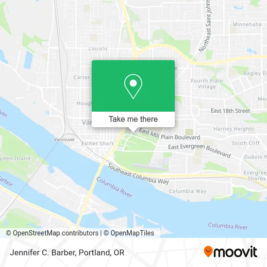 Jennifer C. Barber map
