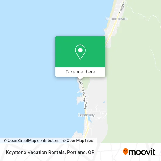 Keystone Vacation Rentals map