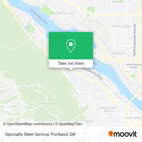 Specialty Steel Service map