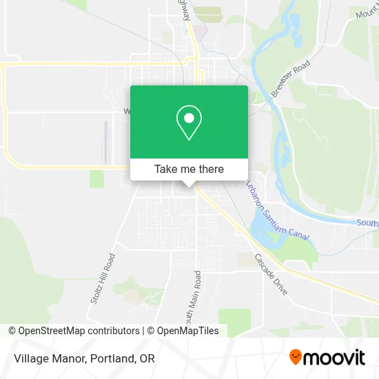 Village Manor map