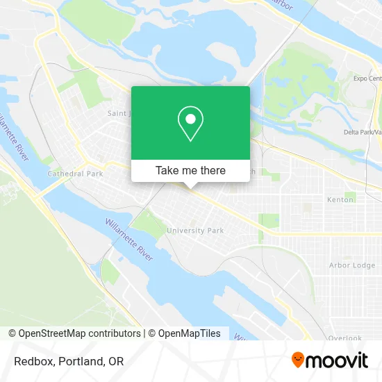 Redbox map