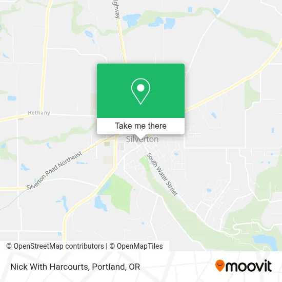 Nick With Harcourts map