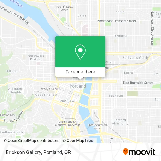 Erickson Gallery map