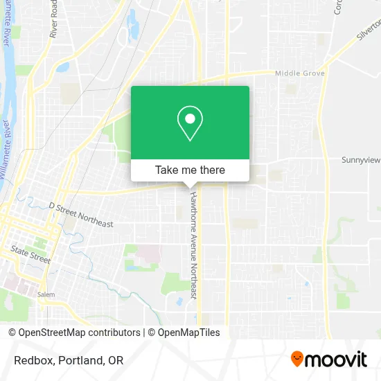 Redbox map