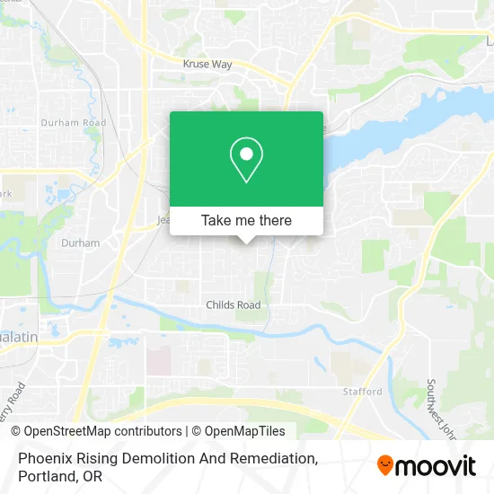 Phoenix Rising Demolition And Remediation map