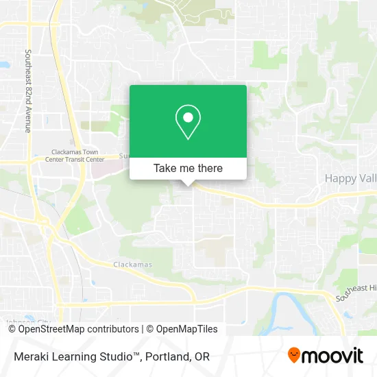 Meraki Learning Studio™ map