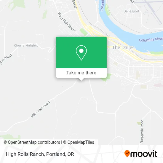 High Rolls Ranch map