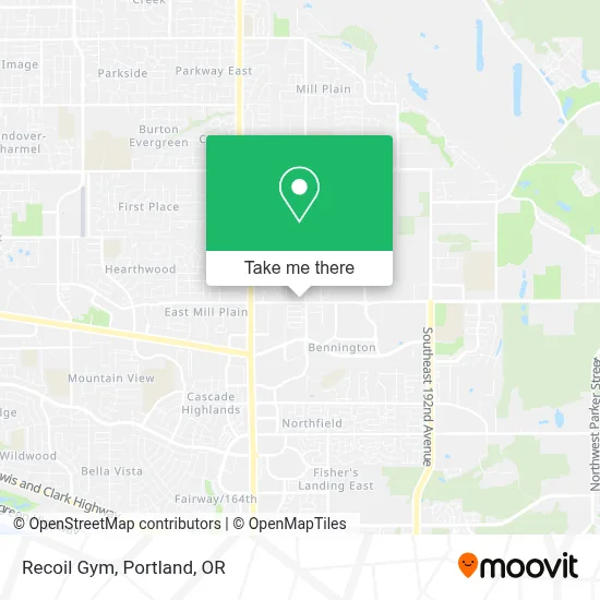 Recoil Gym map