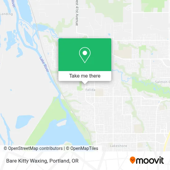 Bare Kitty Waxing map