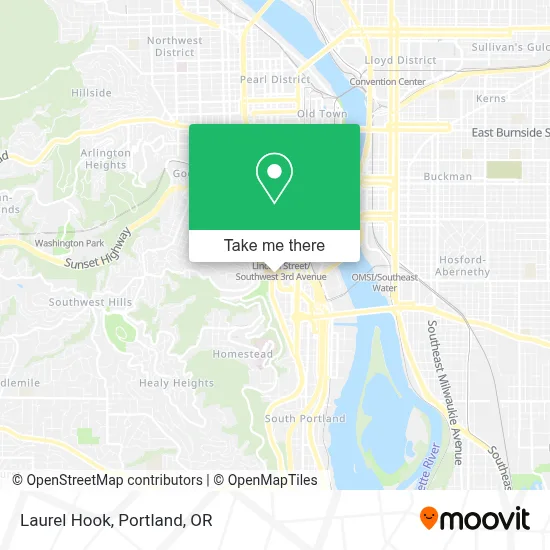 Laurel Hook map