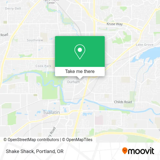 Shake Shack map
