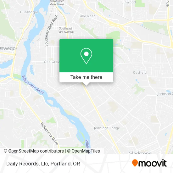 Daily Records, Llc map