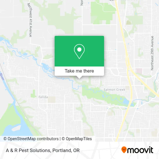 A & R Pest Solutions map