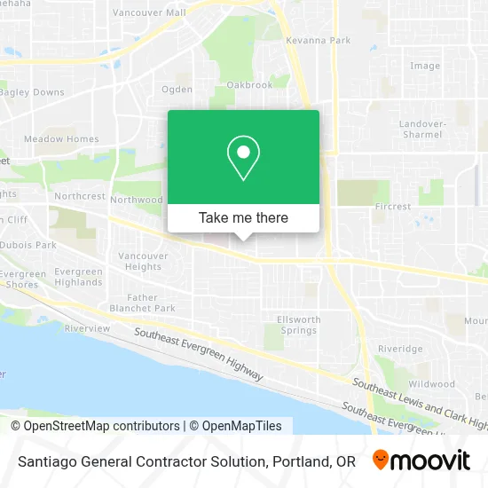 Santiago General Contractor Solution map