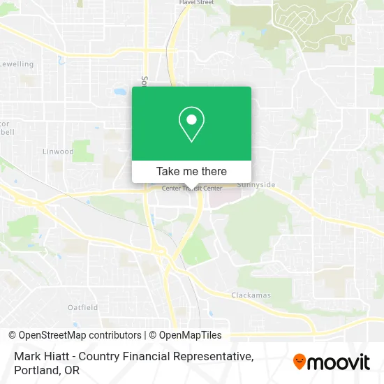 Mark Hiatt - Country Financial Representative map