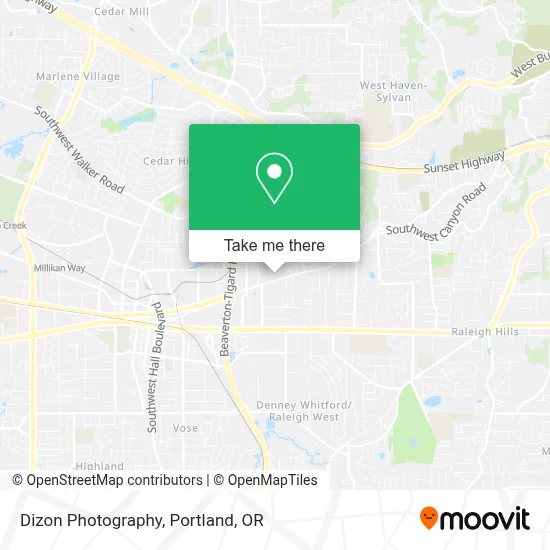 Dizon Photography map