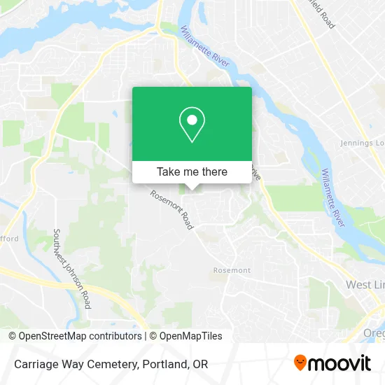 Carriage Way Cemetery map