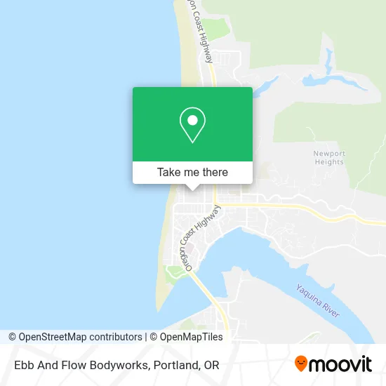 Ebb And Flow Bodyworks map