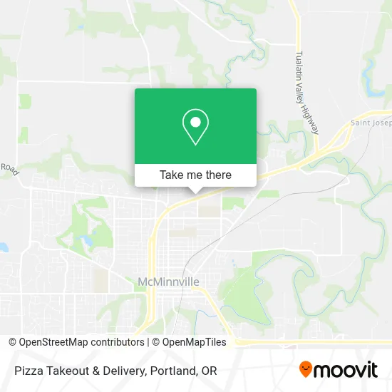 Pizza Takeout & Delivery map