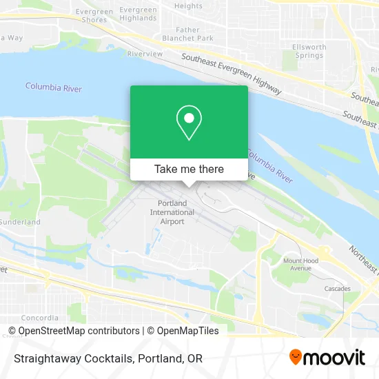 Straightaway Cocktails map