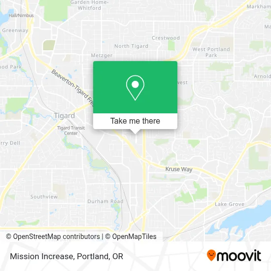Mission Increase map