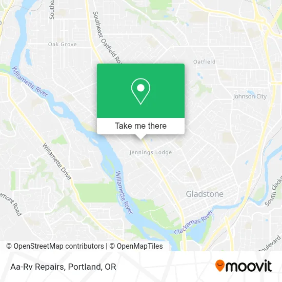 Aa-Rv Repairs map
