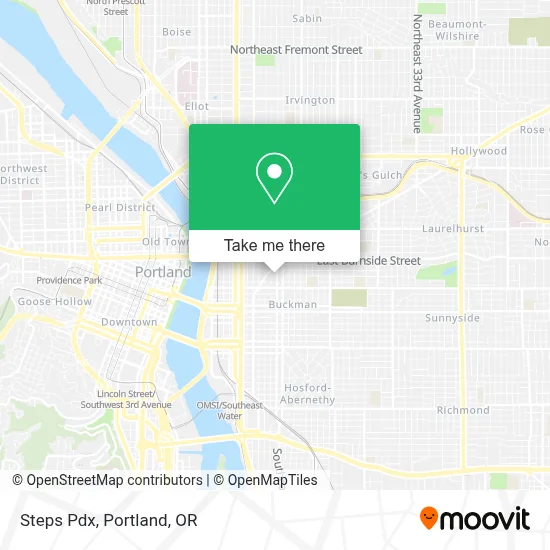 Steps Pdx map