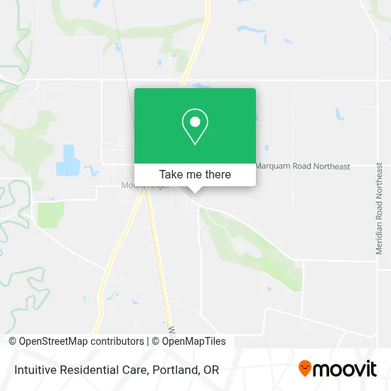 Intuitive Residential Care map