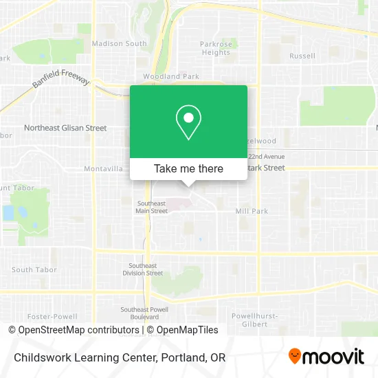 Childswork Learning Center map