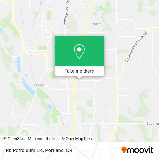 Rb Petroleum Llc map