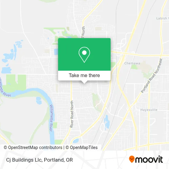 Cj Buildings Llc map