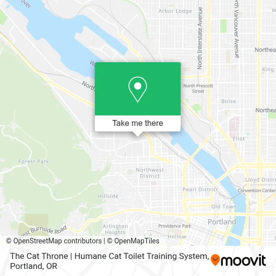 The Cat Throne | Humane Cat Toilet Training System map