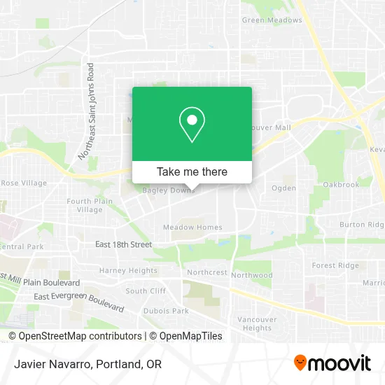 Javier Navarro map