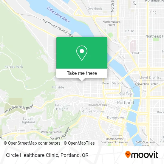 Circle Healthcare Clinic map