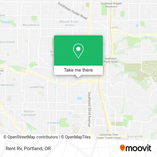 Rent Rv map