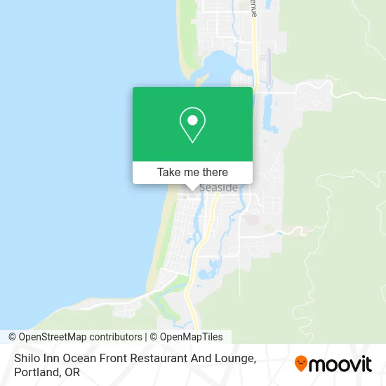 Shilo Inn Ocean Front Restaurant And Lounge map