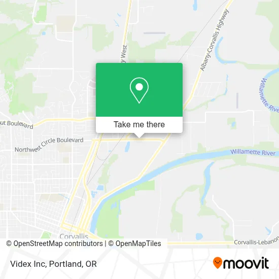 Videx Inc map