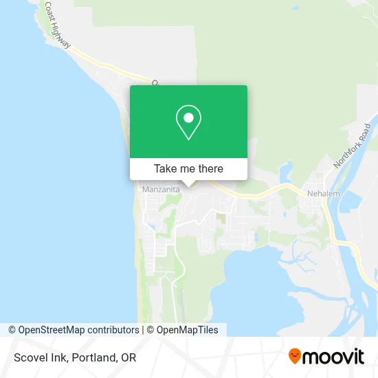 Scovel Ink map