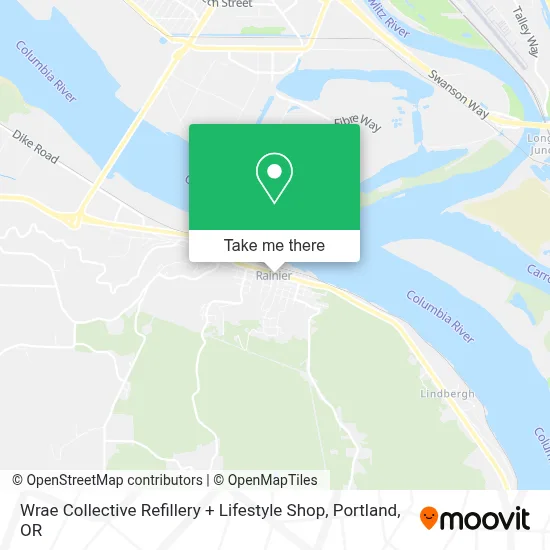 Wrae Collective Refillery + Lifestyle Shop map