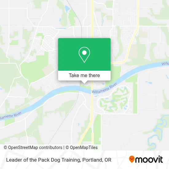 Leader of the Pack Dog Training map