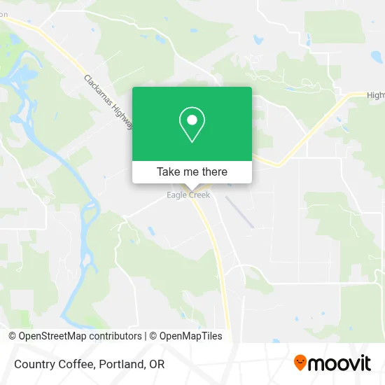 Country Coffee map